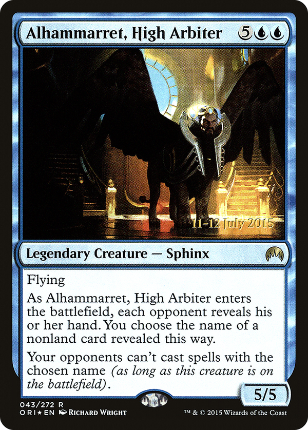 Alhammarret, High Arbiter (pori)