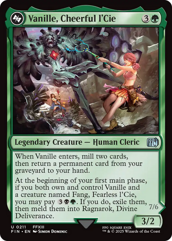 Vanille, Cheerful l'Cie (fin)