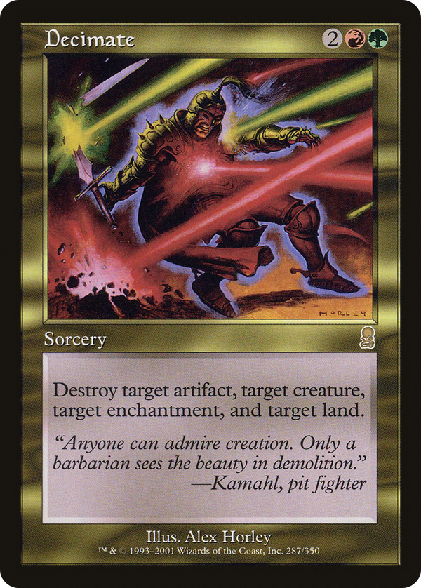 Decimate (ody)