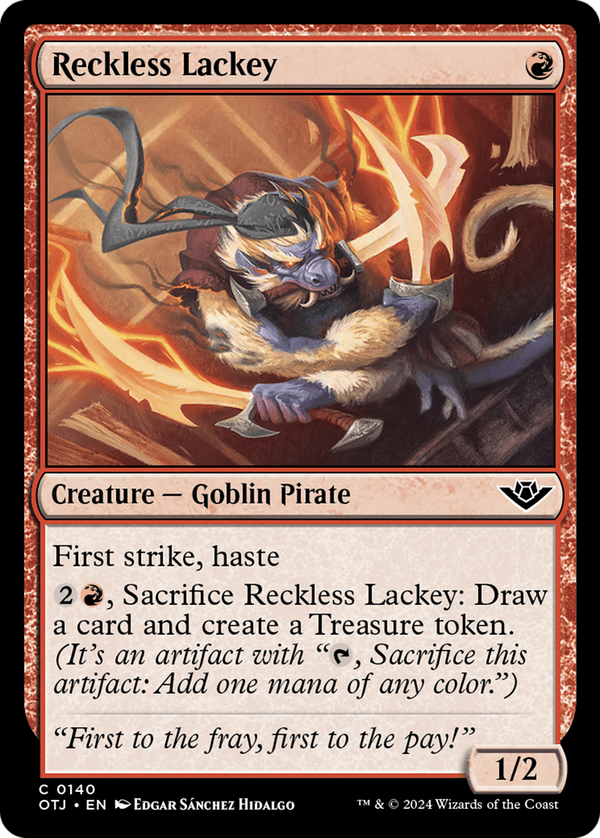 Reckless Lackey (otj)