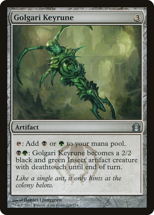 Golgari Keyrune (rtr)