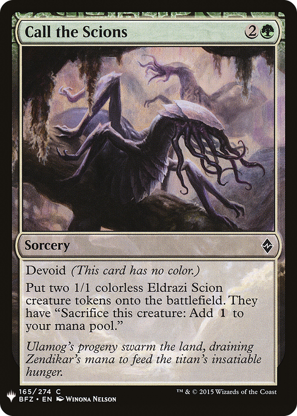Call the Scions (plst)