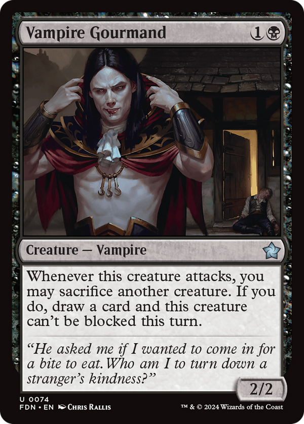 Vampire Gourmand (fdn)