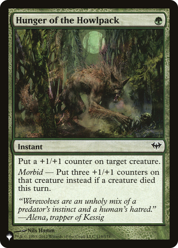 Hunger of the Howlpack (plst)