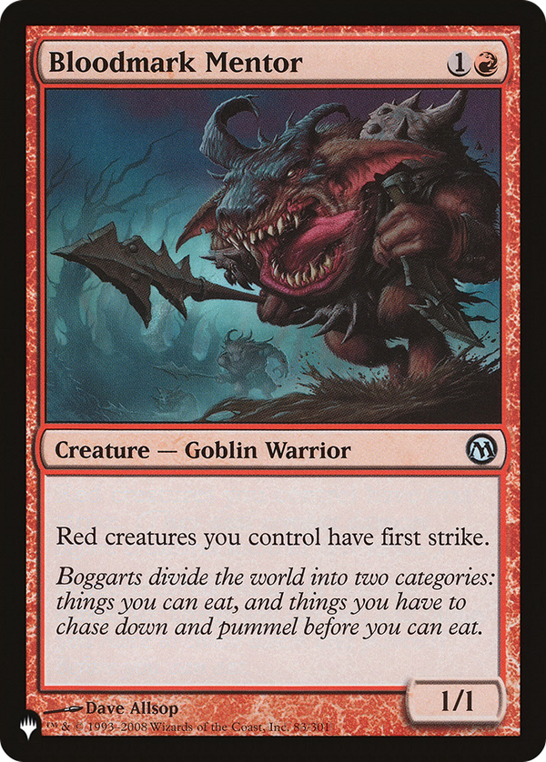 Bloodmark Mentor (plst)