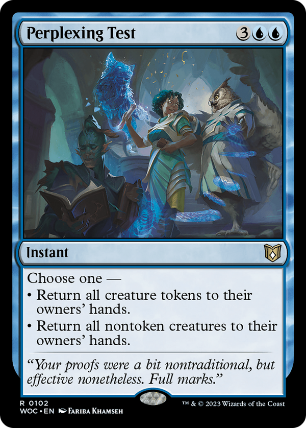 Perplexing Test (woc)