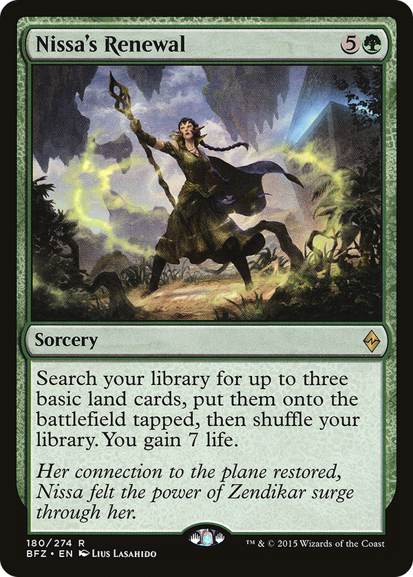 Nissa's Renewal (bfz)