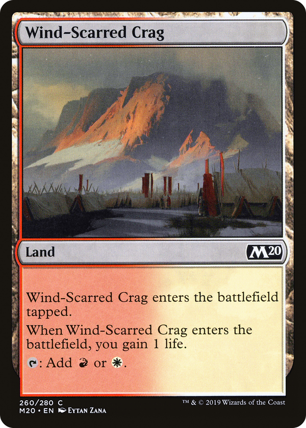 Wind-Scarred Crag (m20)
