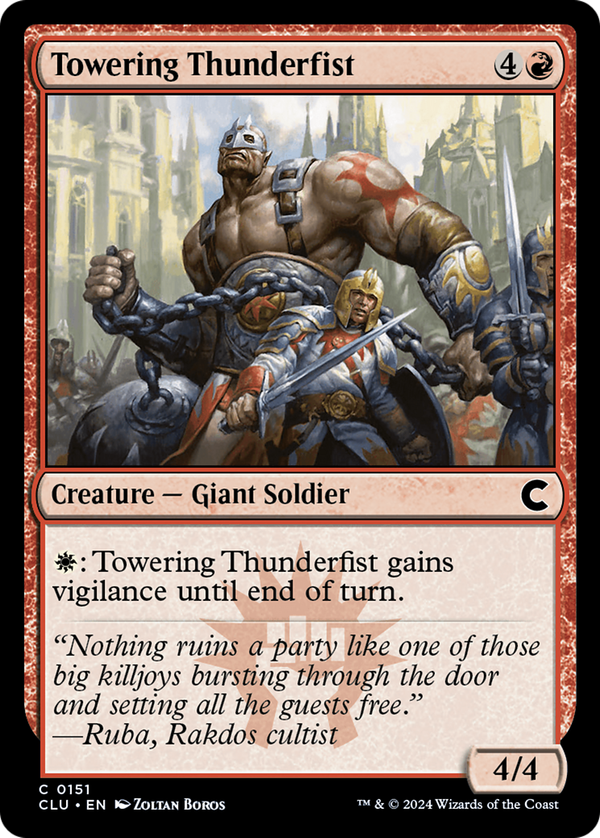 Towering Thunderfist (clu)