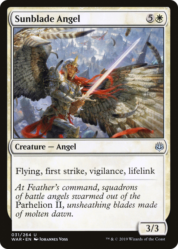 Sunblade Angel (war)