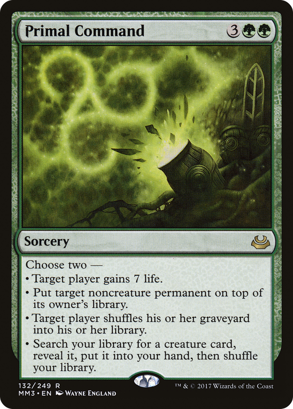 Primal Command (mm3)