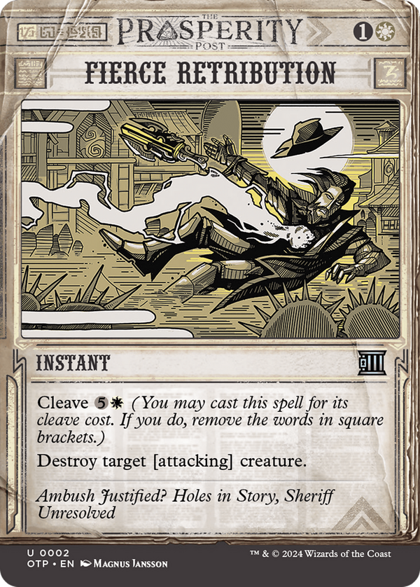 Fierce Retribution (otp)