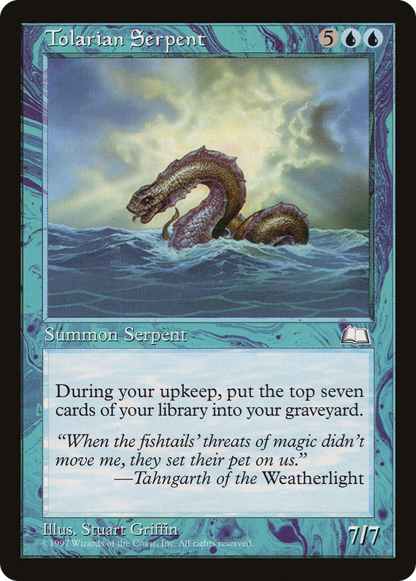 Tolarian Serpent (wth)