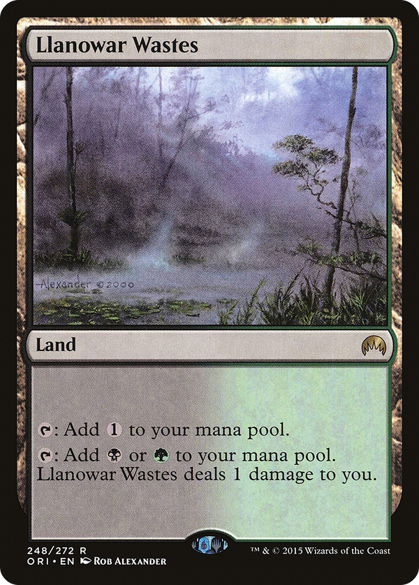 Llanowar Wastes (ori)