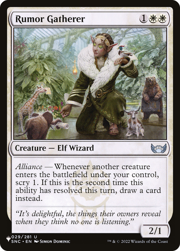Rumor Gatherer (plst)
