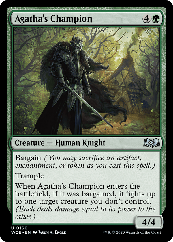 Agatha's Champion (woe)