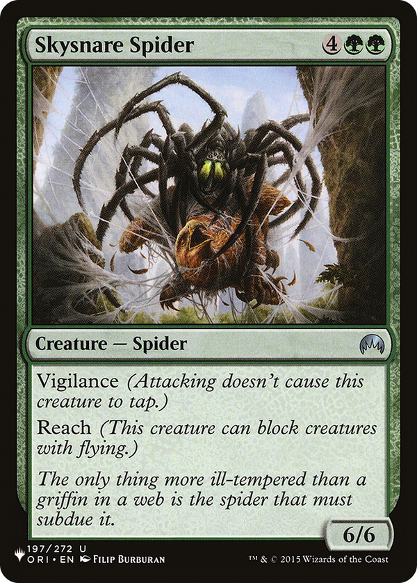 Skysnare Spider (plst)