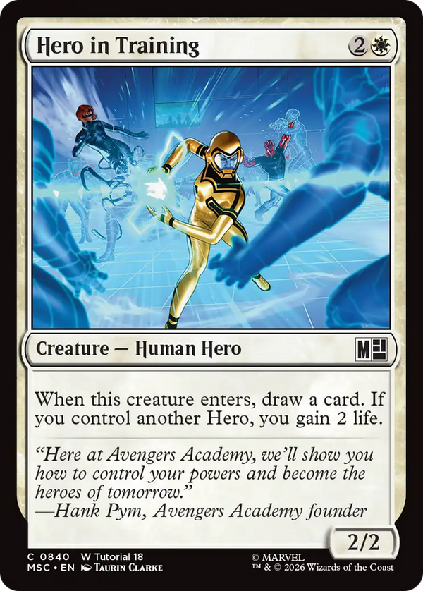 Hero in Training (msc)