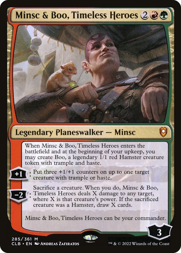 Minsc & Boo, Timeless Heroes (clb)
