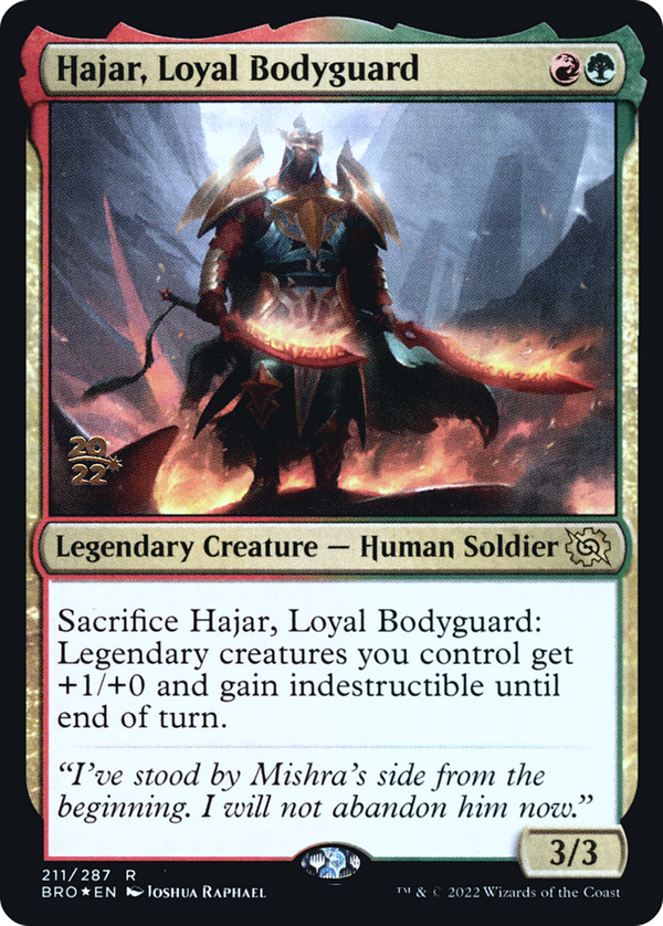Hajar, Loyal Bodyguard (pbro)