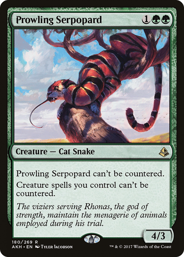Prowling Serpopard (akh)