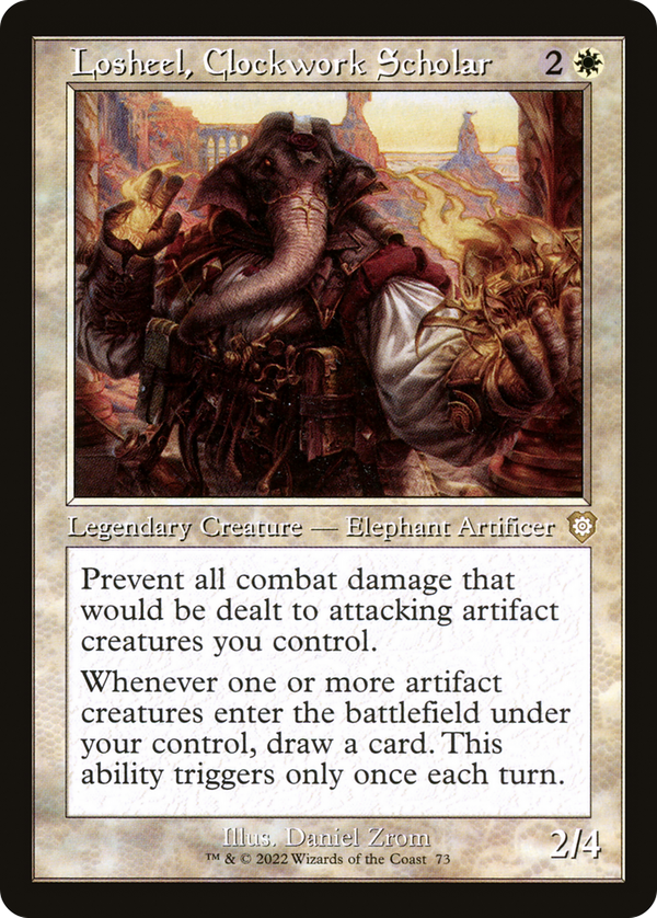 Losheel, Clockwork Scholar (brc)