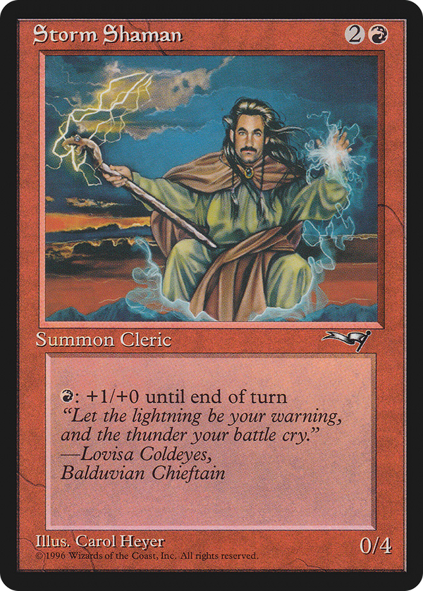 Storm Shaman (all)