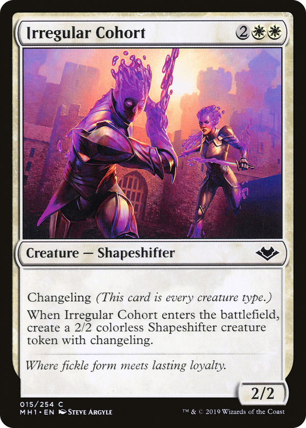 Irregular Cohort (mh1)