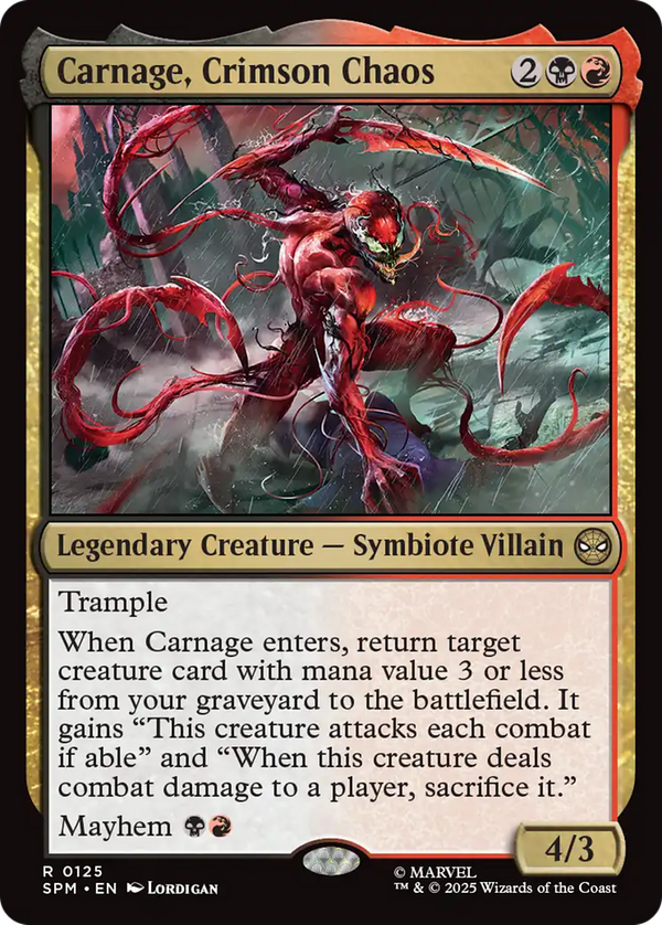 Carnage, Crimson Chaos (spm)