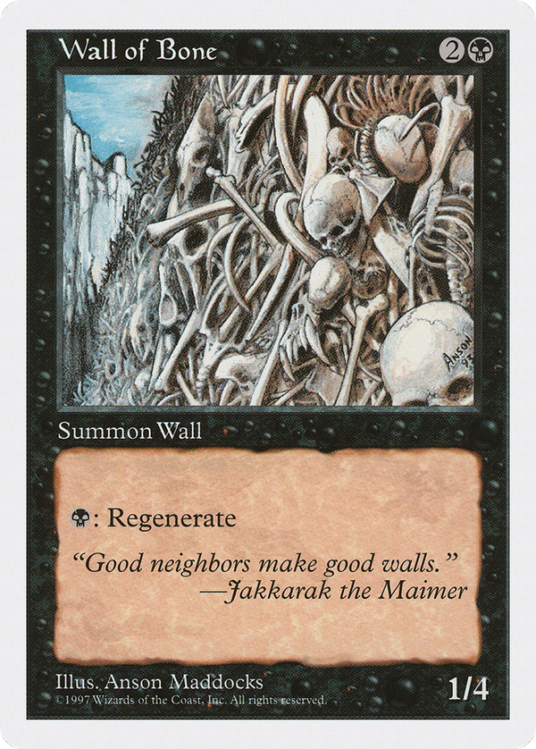 Wall of Bone (5ed)