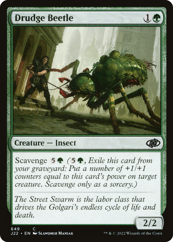 Drudge Beetle (j22)