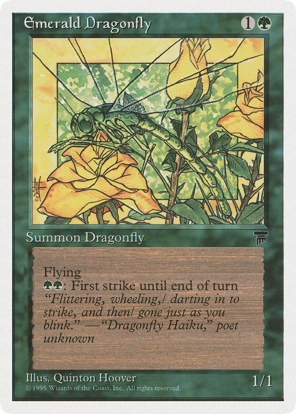 Emerald Dragonfly (chr)