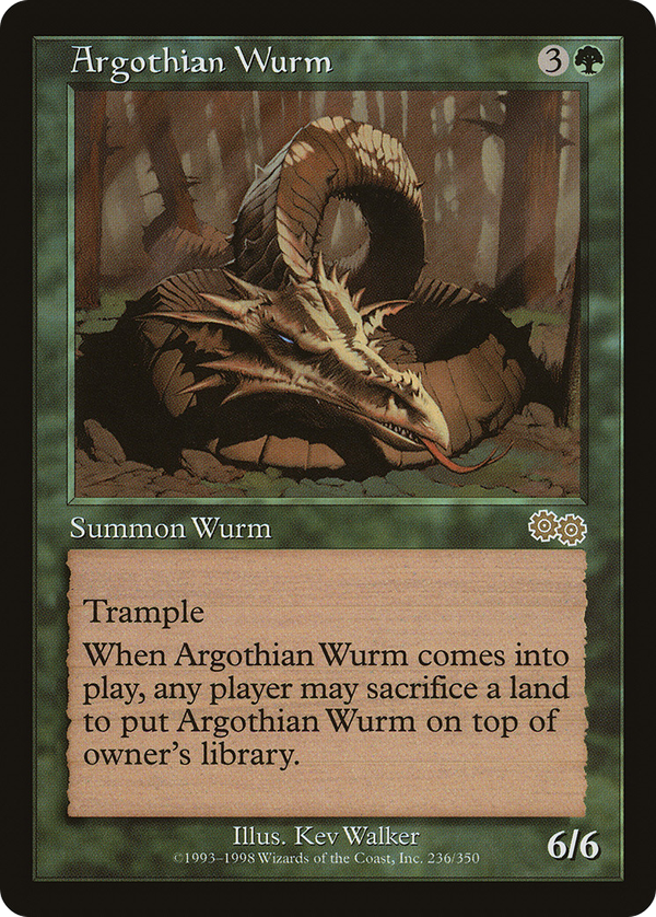 Argothian Wurm (usg)