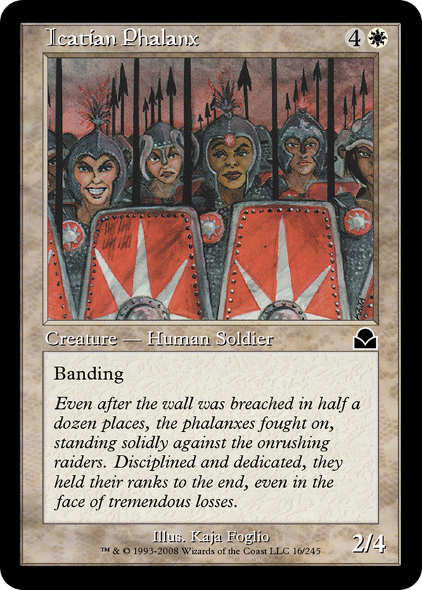 Icatian Phalanx (me2)