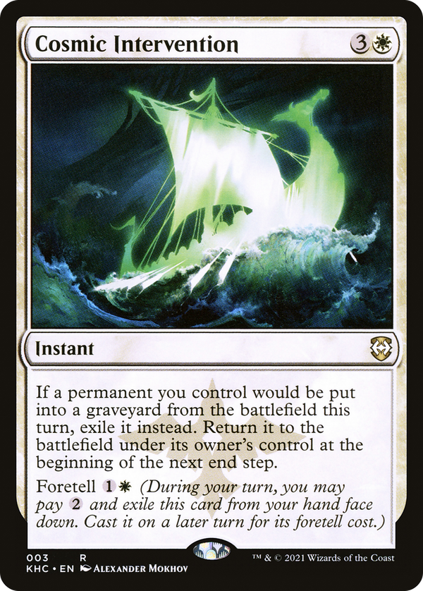 Cosmic Intervention (khc)