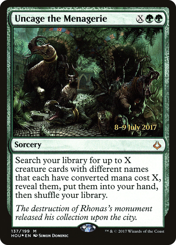 Uncage the Menagerie (phou)