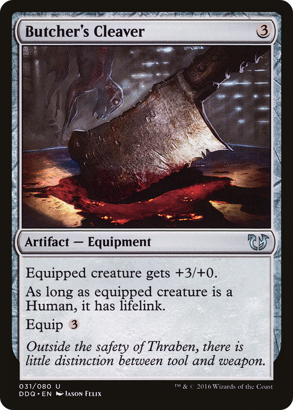 Butcher's Cleaver (ddq)