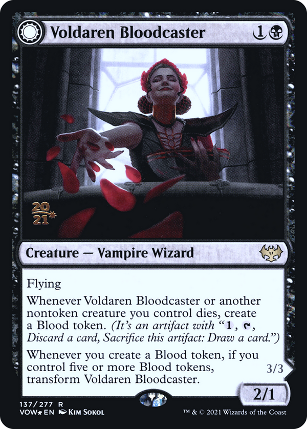 Voldaren Bloodcaster // Bloodbat Summoner (pvow)