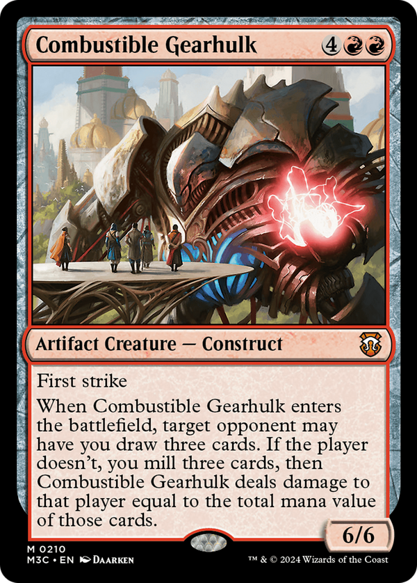 Combustible Gearhulk (m3c)