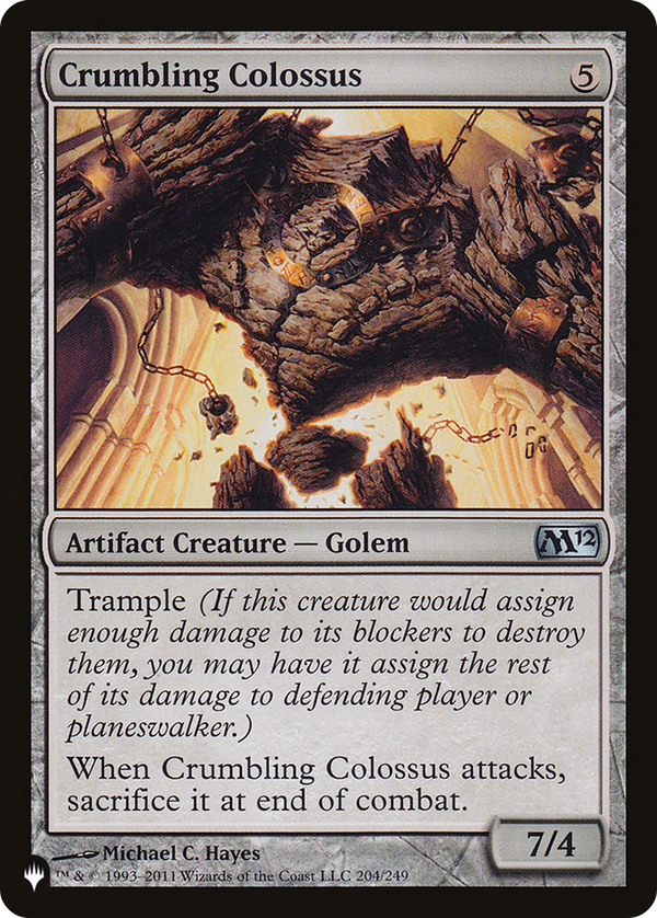 Crumbling Colossus (plst)