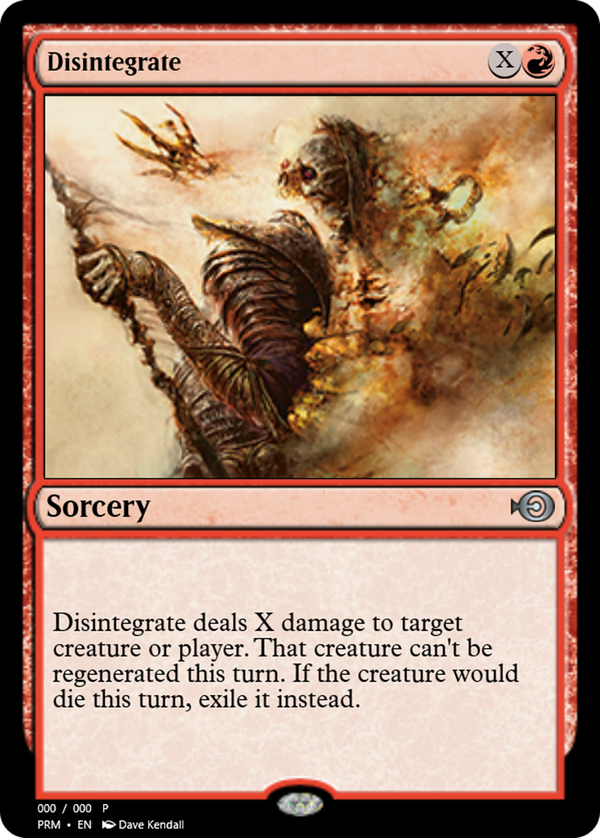 Disintegrate (prm)