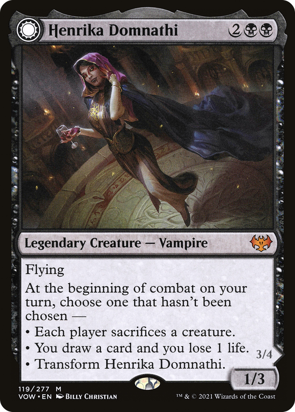 Henrika Domnathi // Henrika, Infernal Seer (vow)