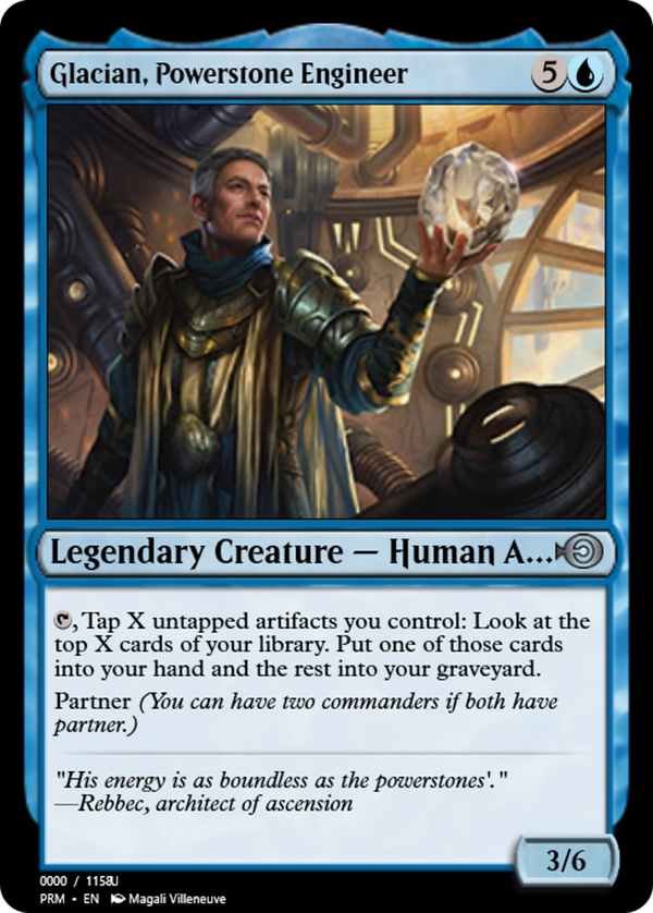 Glacian, Powerstone Engineer (prm)