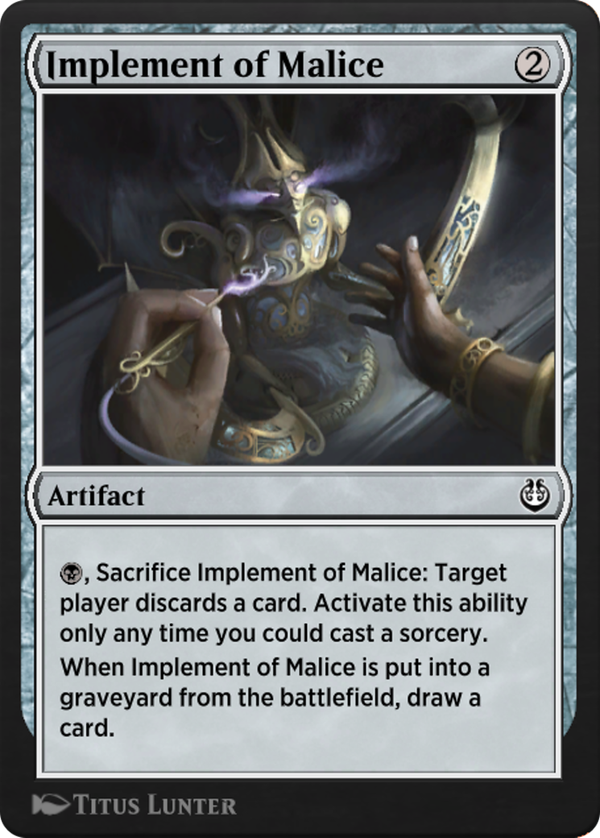 Implement of Malice (klr)
