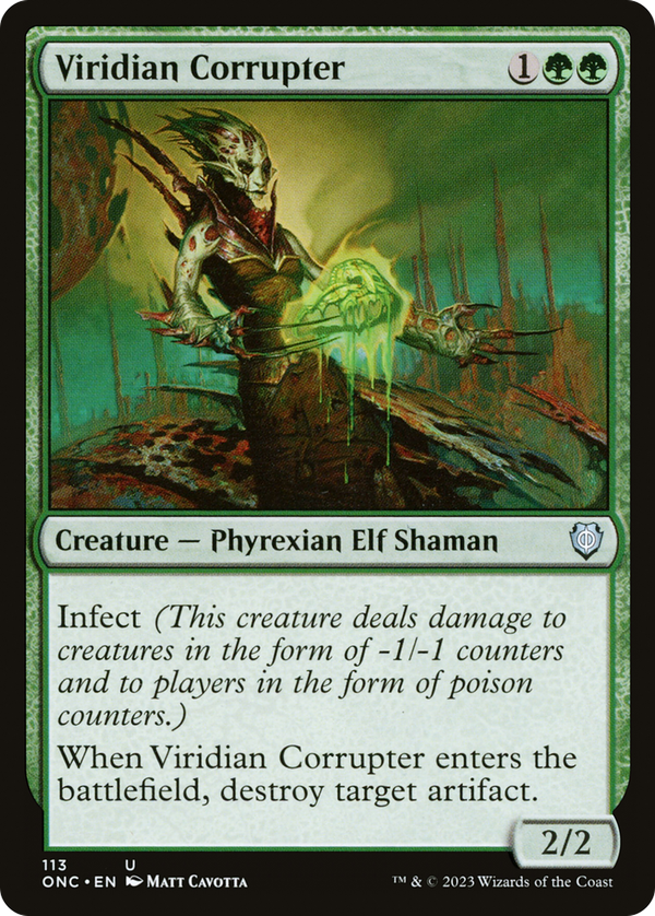 Viridian Corrupter (onc)