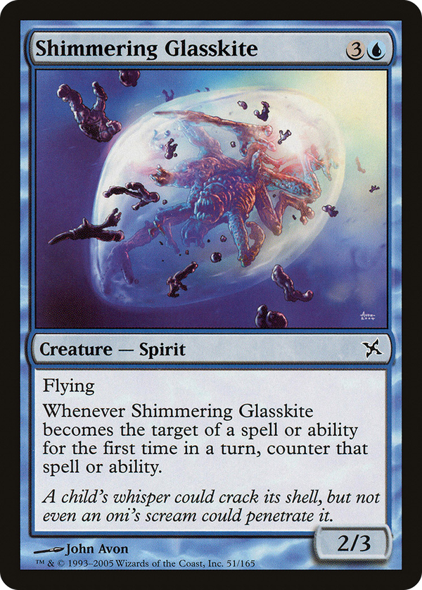 Shimmering Glasskite (bok)