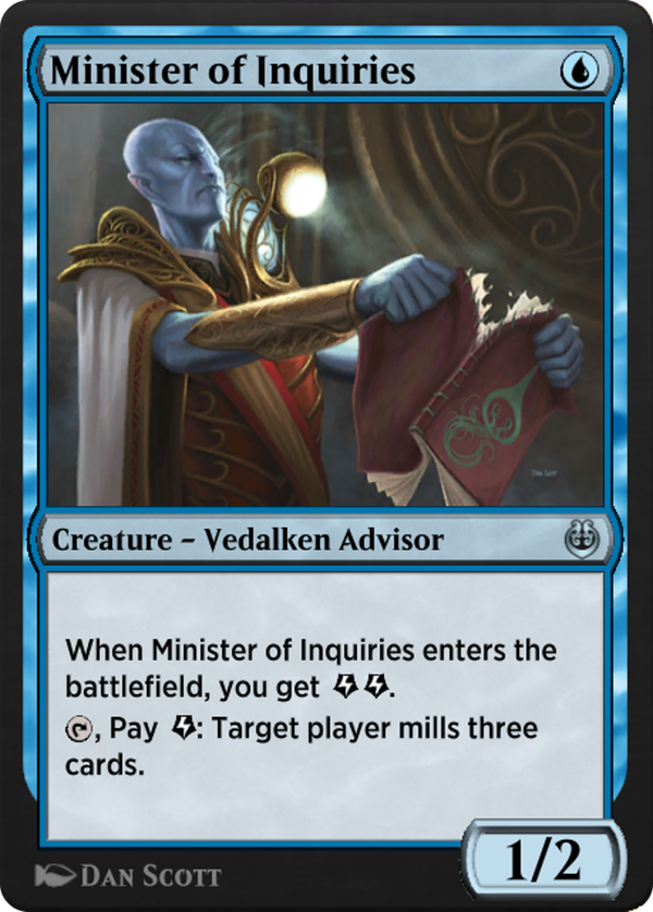 Minister of Inquiries (klr)