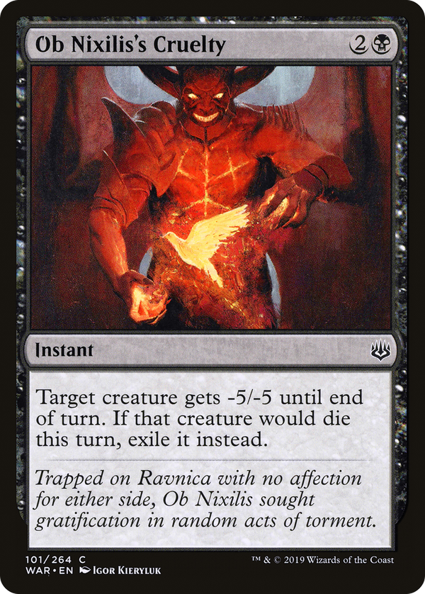 Ob Nixilis's Cruelty (war)