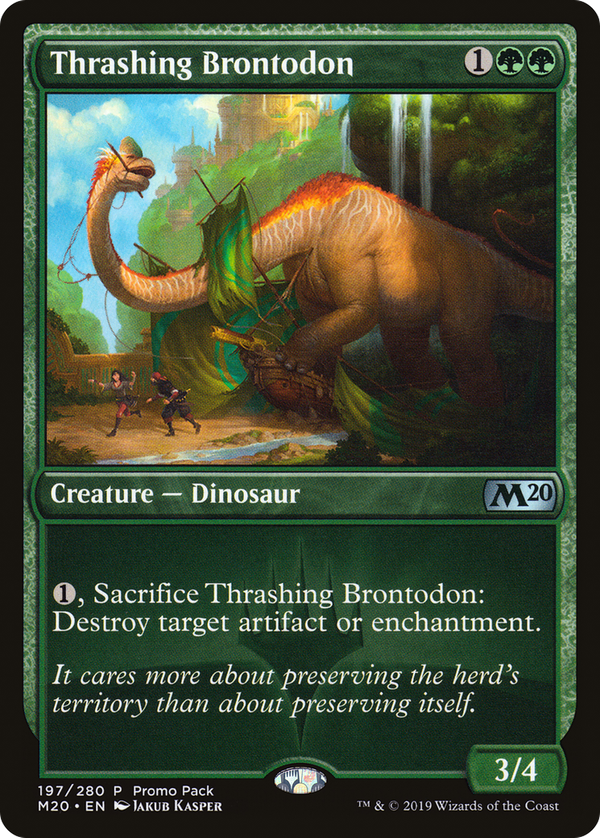Thrashing Brontodon (pm20)