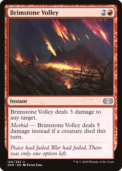 Brimstone Volley